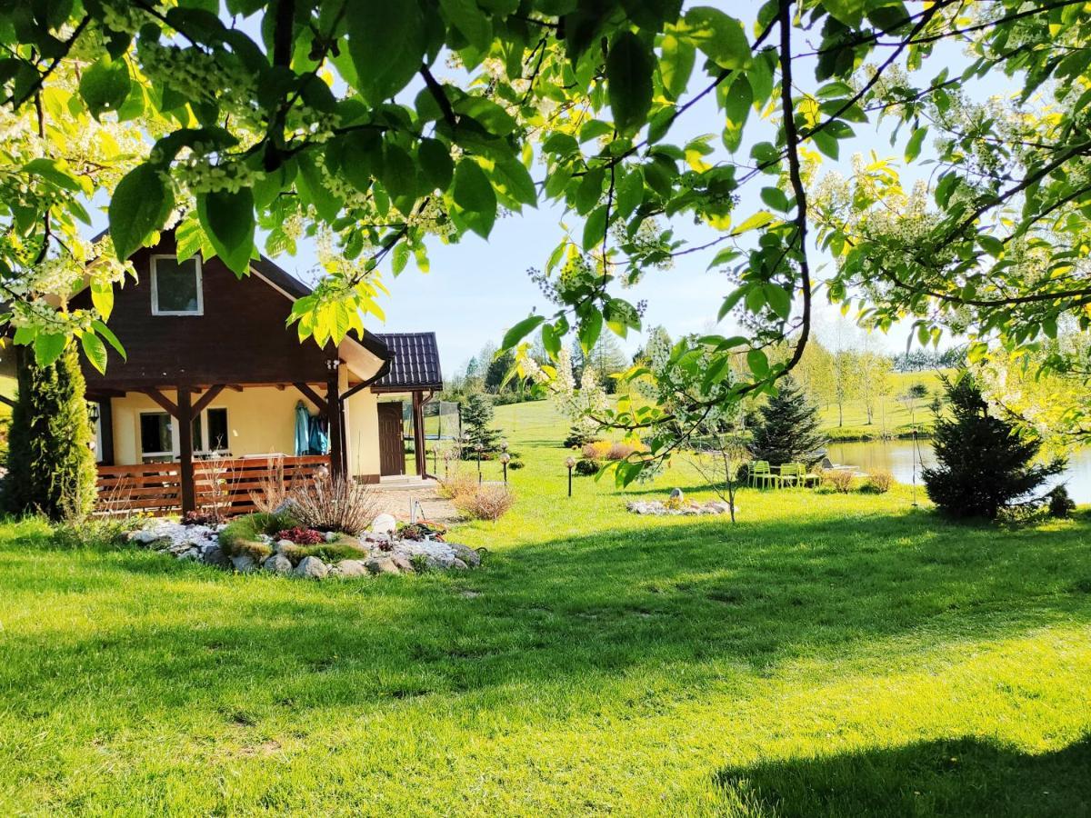 Wczasymazurskie - Domek Caloroczny " Lawenda" Mazury Moldzie Buitenkant foto