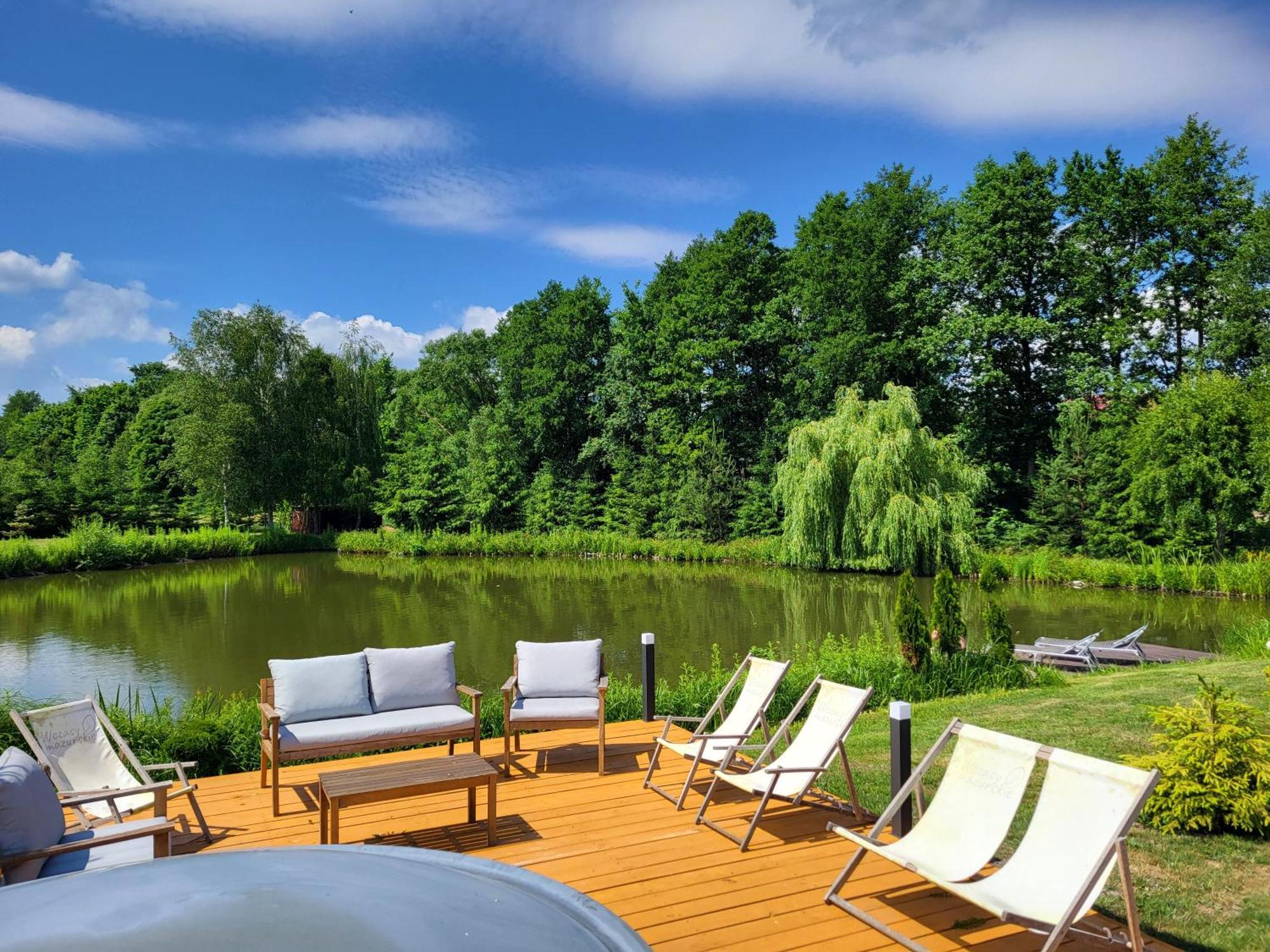 Wczasymazurskie - Domek Caloroczny " Lawenda" Mazury Moldzie Buitenkant foto