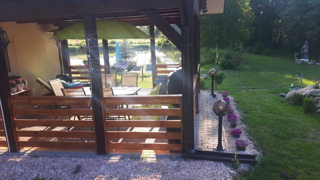 Wczasymazurskie - Domek Caloroczny " Lawenda" Mazury Moldzie Buitenkant foto